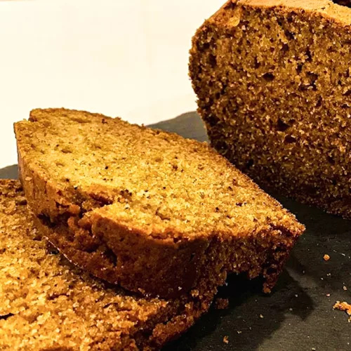 Healthy pumpkin bread